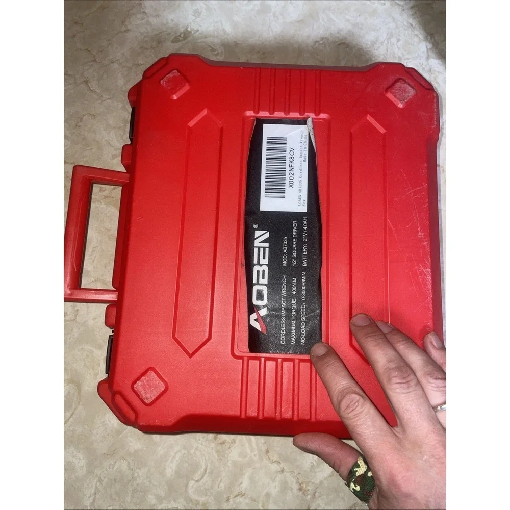 Aoben 21V Cordless High Torque Impact Wrench 1/2